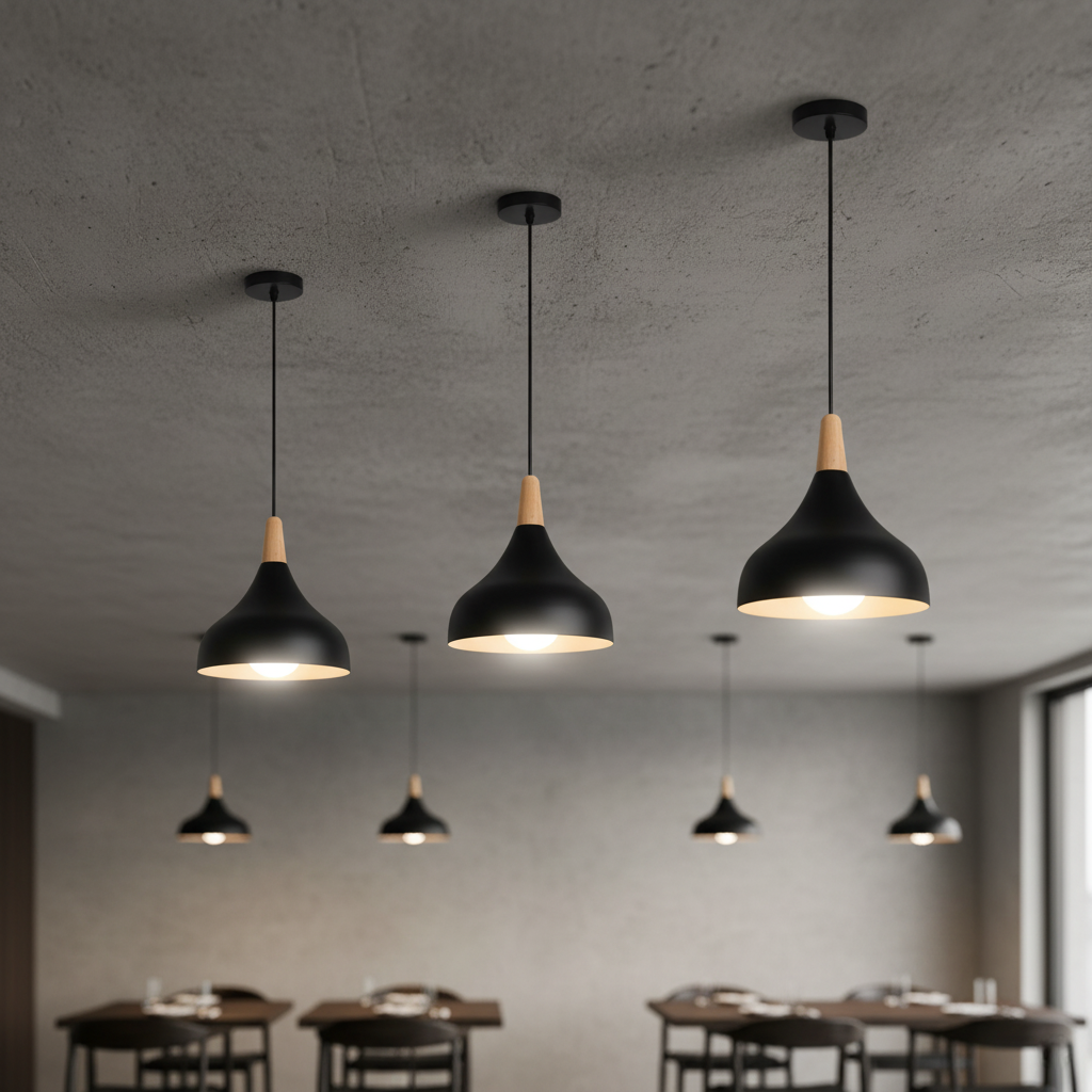 Desk Setup White - Nordic Modern Hanging Lamps Vinatge Iron