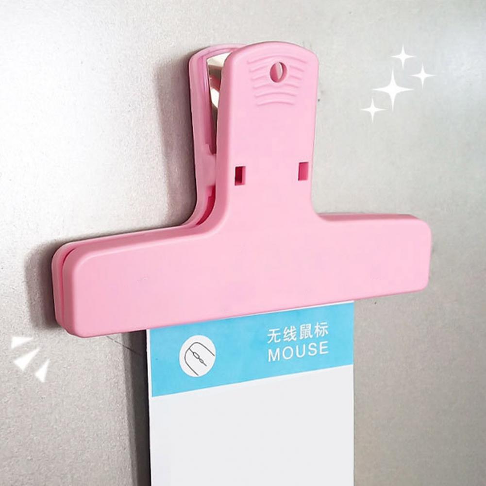Sticky Memo Holder - Refrigerator Magnetic Clip Whiteboard Fridge Magnetic