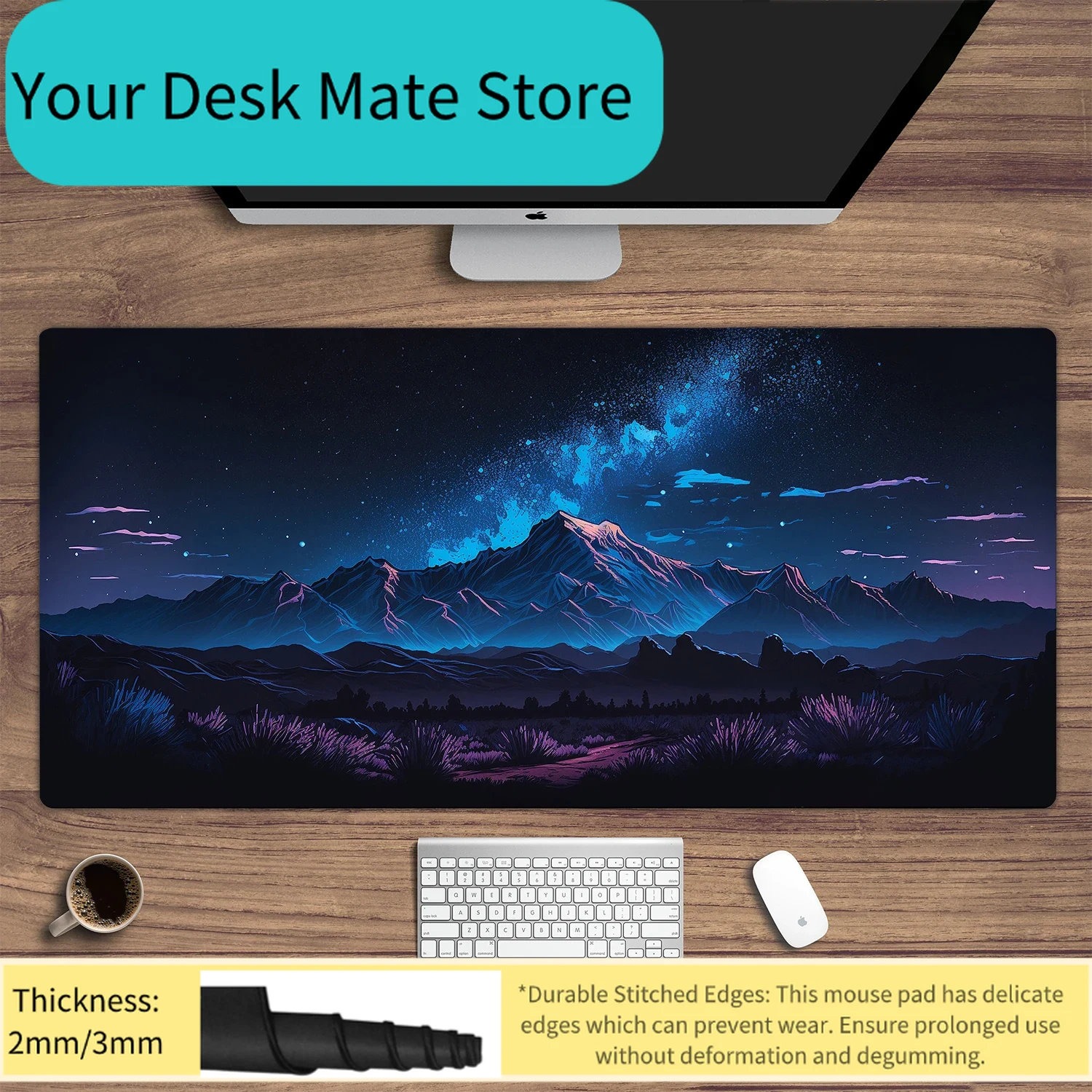 Desk Setup Blue - New Arrivals 900X400 Blue Aurora at