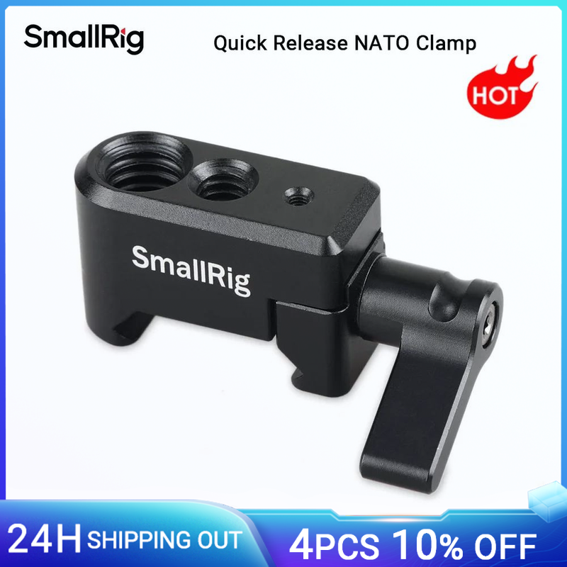 Monitor Arm Clamp - SmallRig Nato Clamp Quick Release Clamp