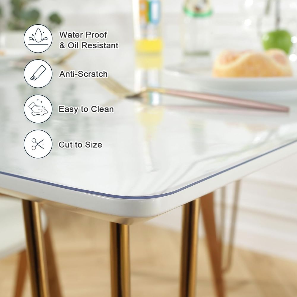 Clear Desk Mat 16x36 Inches, 1 - Desk Setup Cozy 리뷰 및 가격