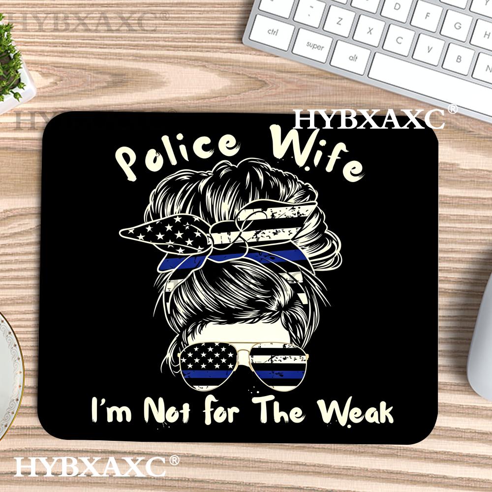 HYBXAXC Police Wife Mouse Pad  - Desk Setup Blue 리뷰 및 가격