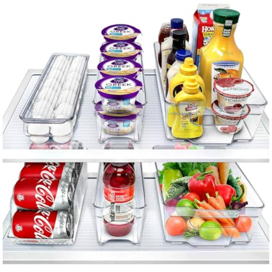 Fridge Bins and Freezer Bins R - Drawer Organizer Bamboo 리뷰 및 가격