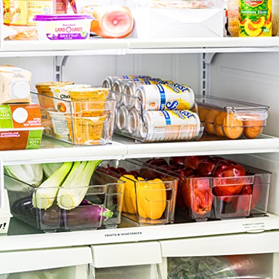 Fridge Bins and Freezer Bins R - Drawer Organizer Bamboo 리뷰 및 가격