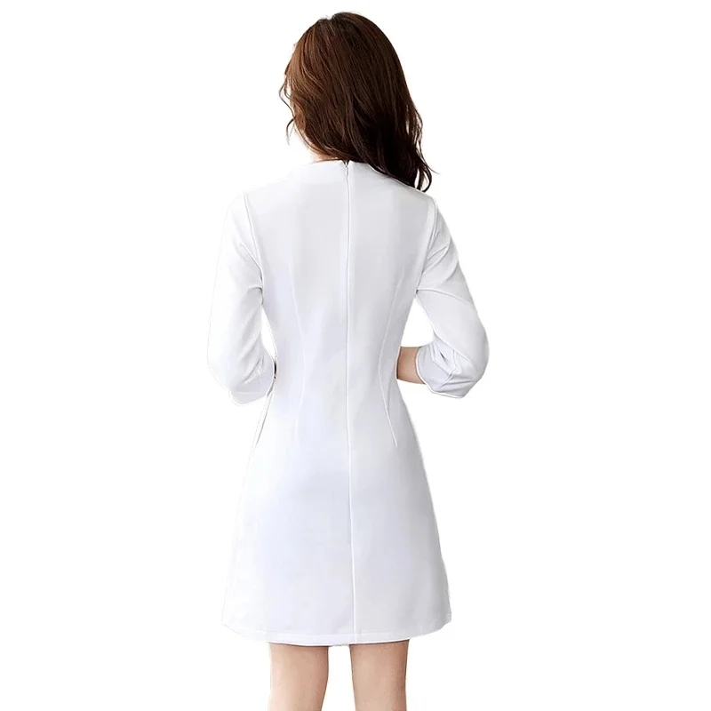 Beauty Uniform Spa Hotel Front - Desk Setup White 리뷰 및 가격