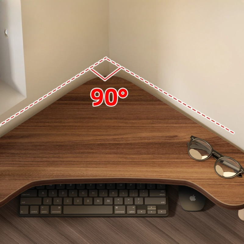 Corner Computer Stand, Triangl - Monitor Riser Wood 리뷰 및 가격