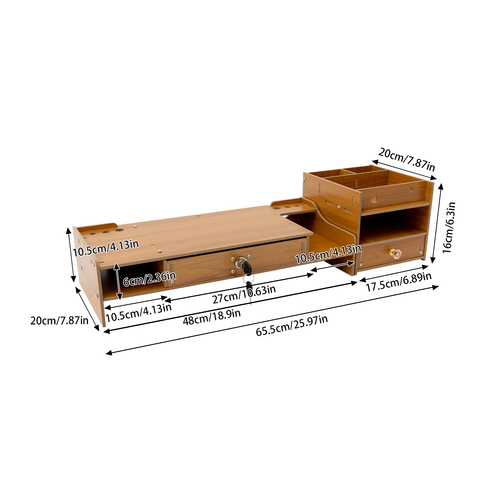 MDF Desktop Monitor Stand Moni - Monitor Riser Wood 리뷰 및 가격
