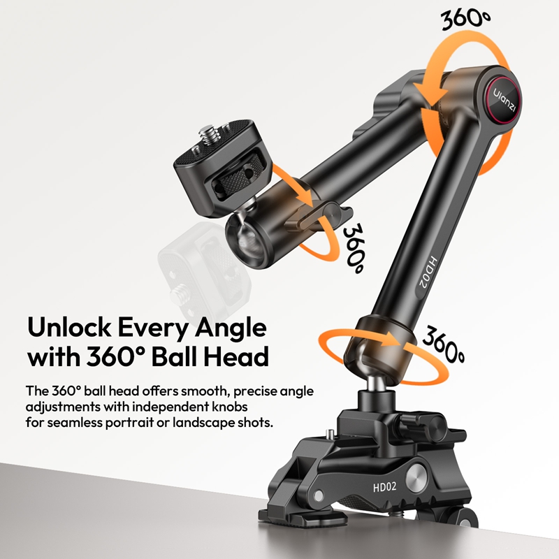 Ulanzi 10 inch Magic Arm Kit H - Monitor Arm Clamp 리뷰 및 가격