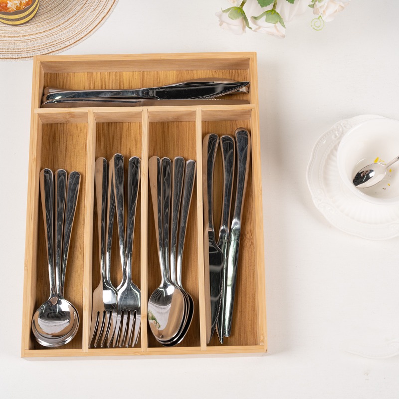 Bamboo Utensils Drawer Organiz - Drawer Organizer Bamboo 리뷰 및 가격