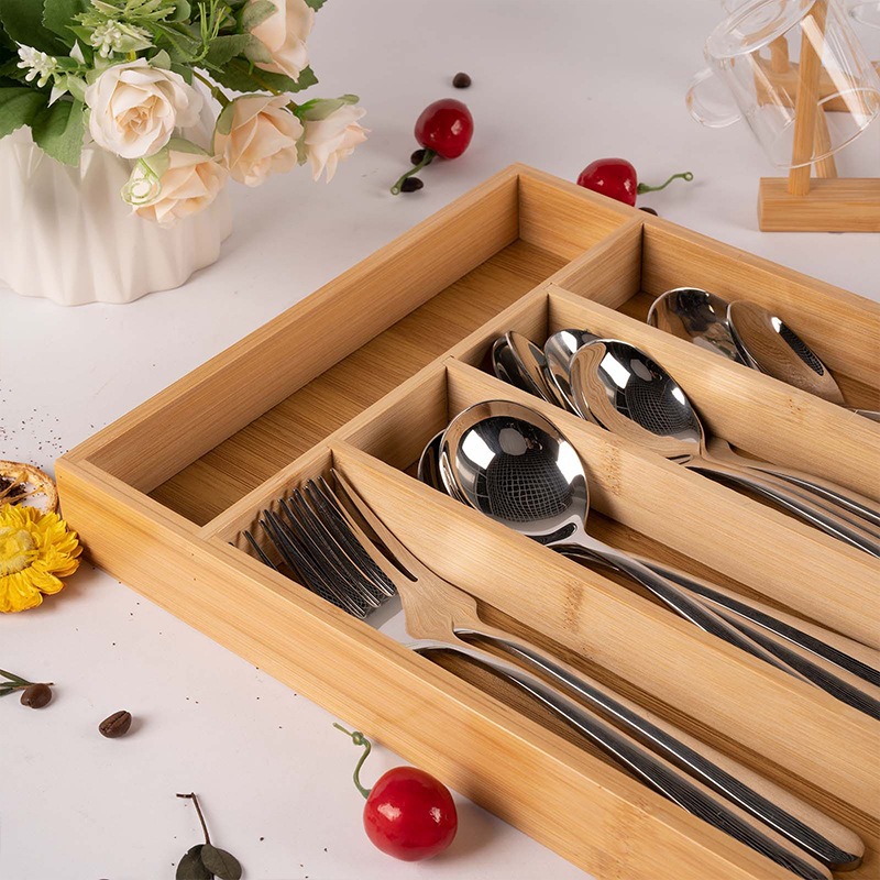 Bamboo Utensils Drawer Organiz - Drawer Organizer Bamboo 리뷰 및 가격
