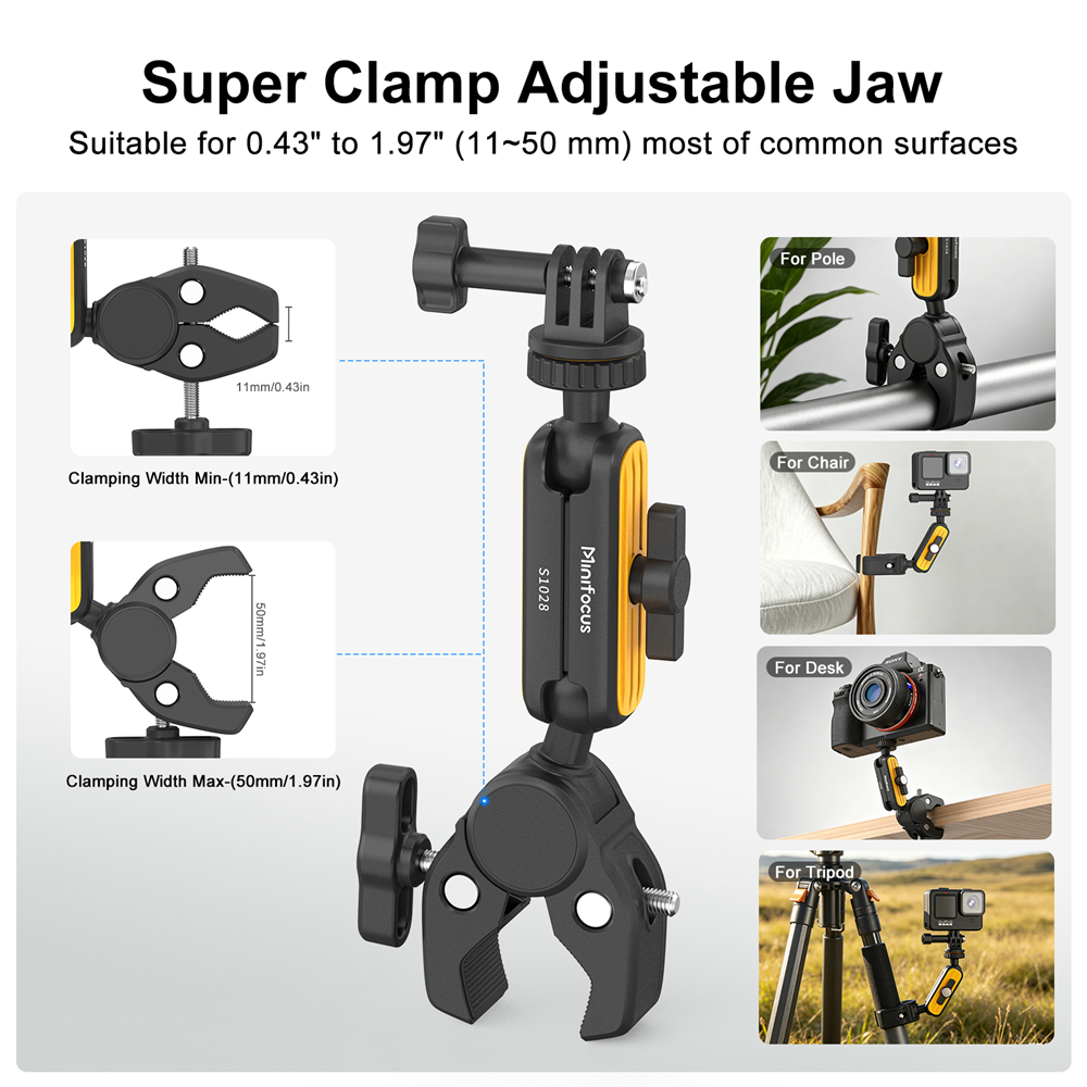 Super Clamp with 360° Dual Bal - Monitor Arm Clamp 리뷰 및 가격