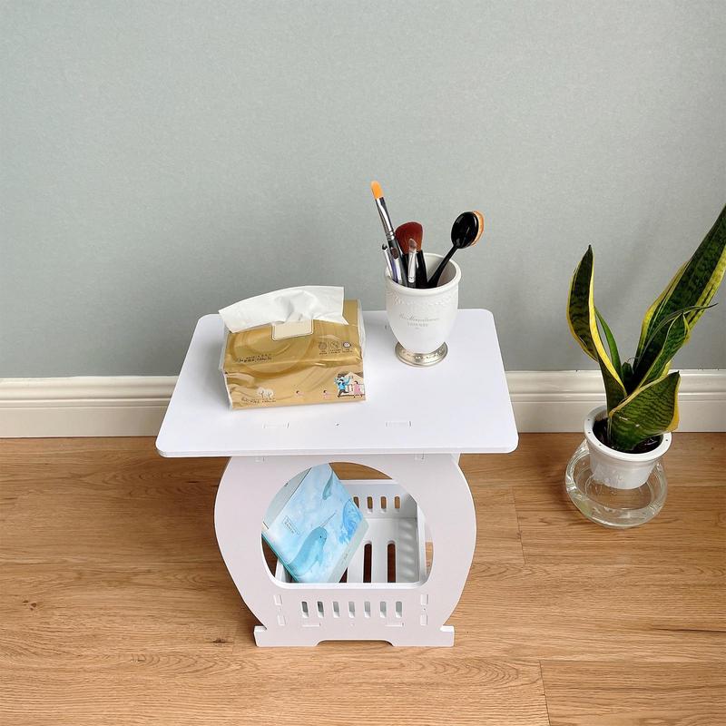 End Table White Nightstand Cof - Desk Setup White 리뷰 및 가격
