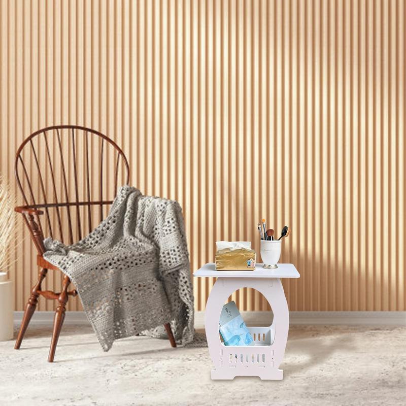 End Table White Nightstand Cof - Desk Setup White 리뷰 및 가격