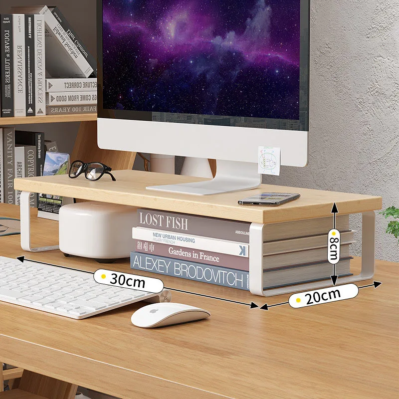 Simple storage rack Notebook c - Monitor Riser Wood 리뷰 및 가격