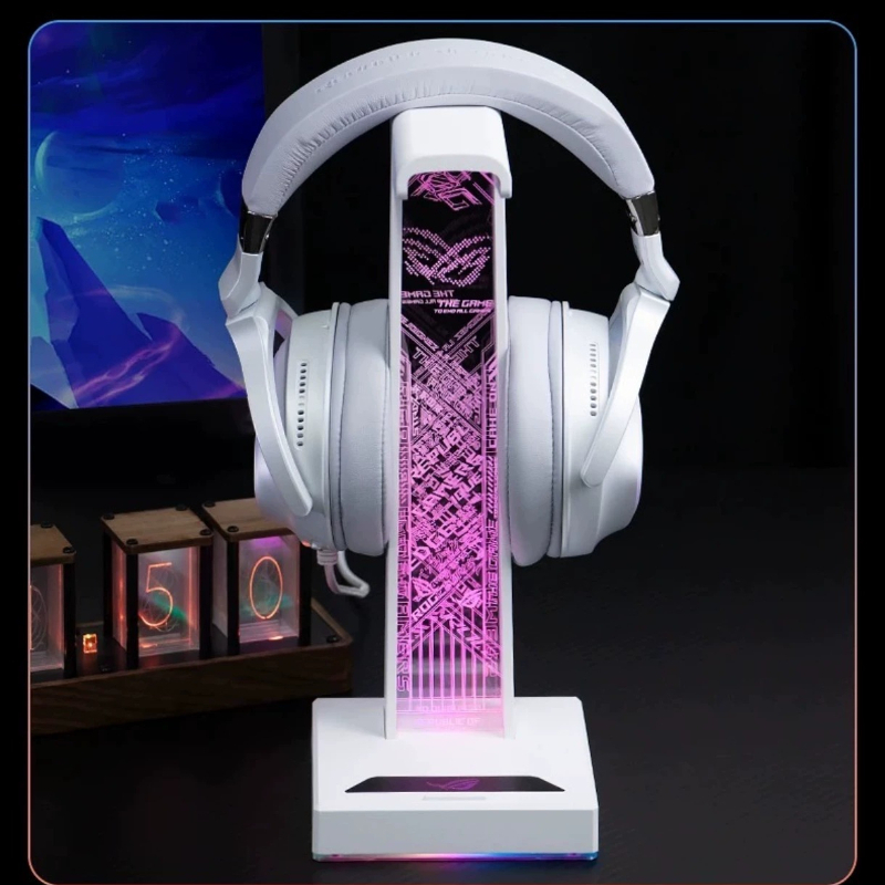 RGB Gaming Headphone Stand wit - Desk Setup Headphone Stand 리뷰 및 가격