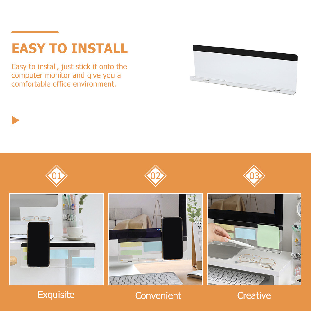 Monitor Memo Board Transparent - Sticky Memo Holder 리뷰 및 가격