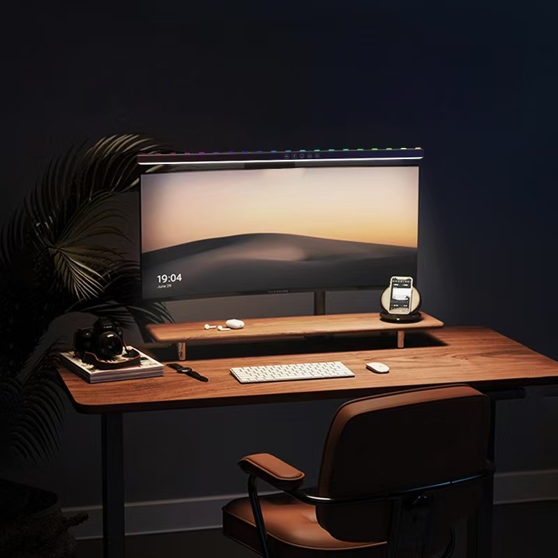 LED Monitor Light Hanging Desk - Desk Setup White 리뷰 및 가격