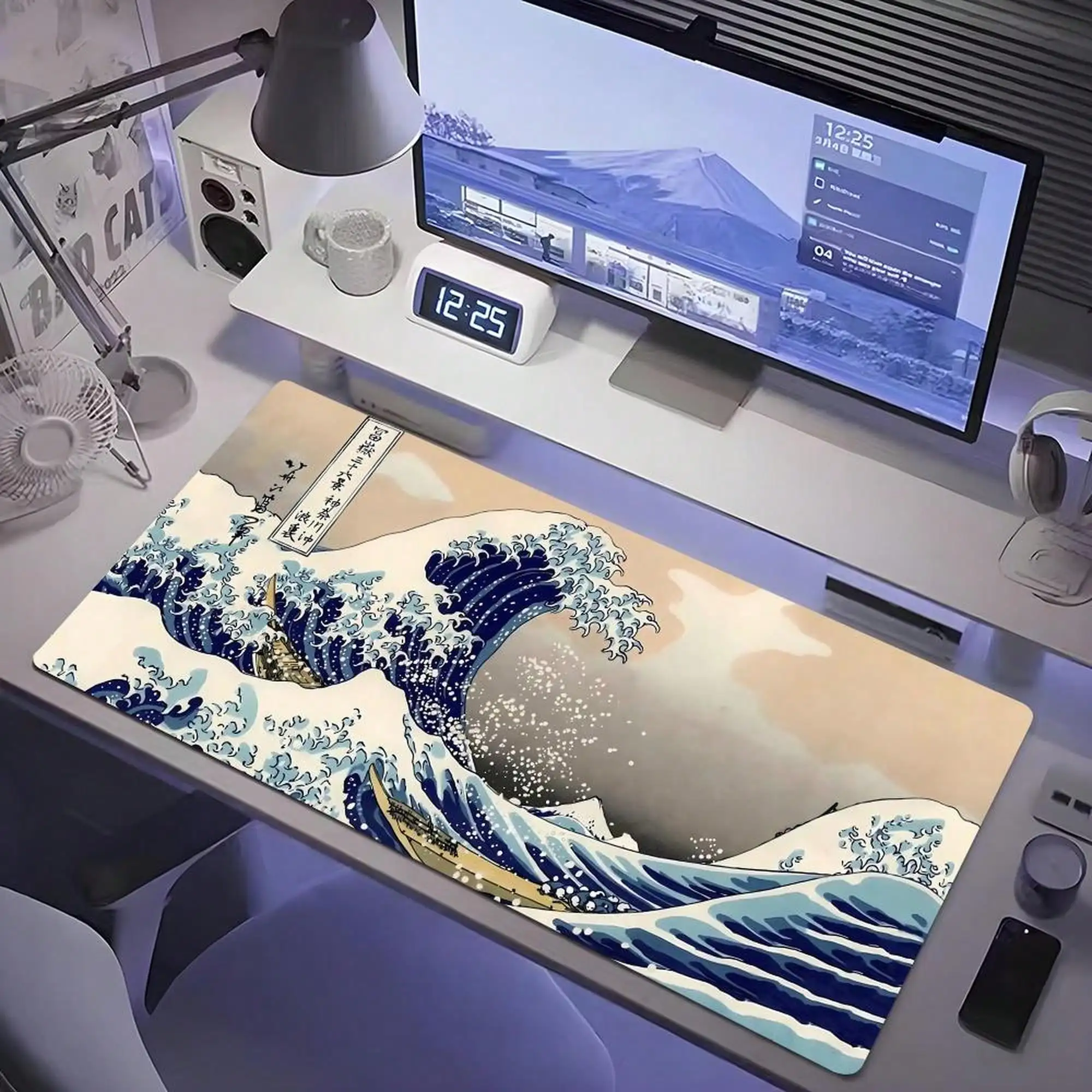 Style Wave Surfing Mouse Pad - - Desk Setup Artist 리뷰 및 가격