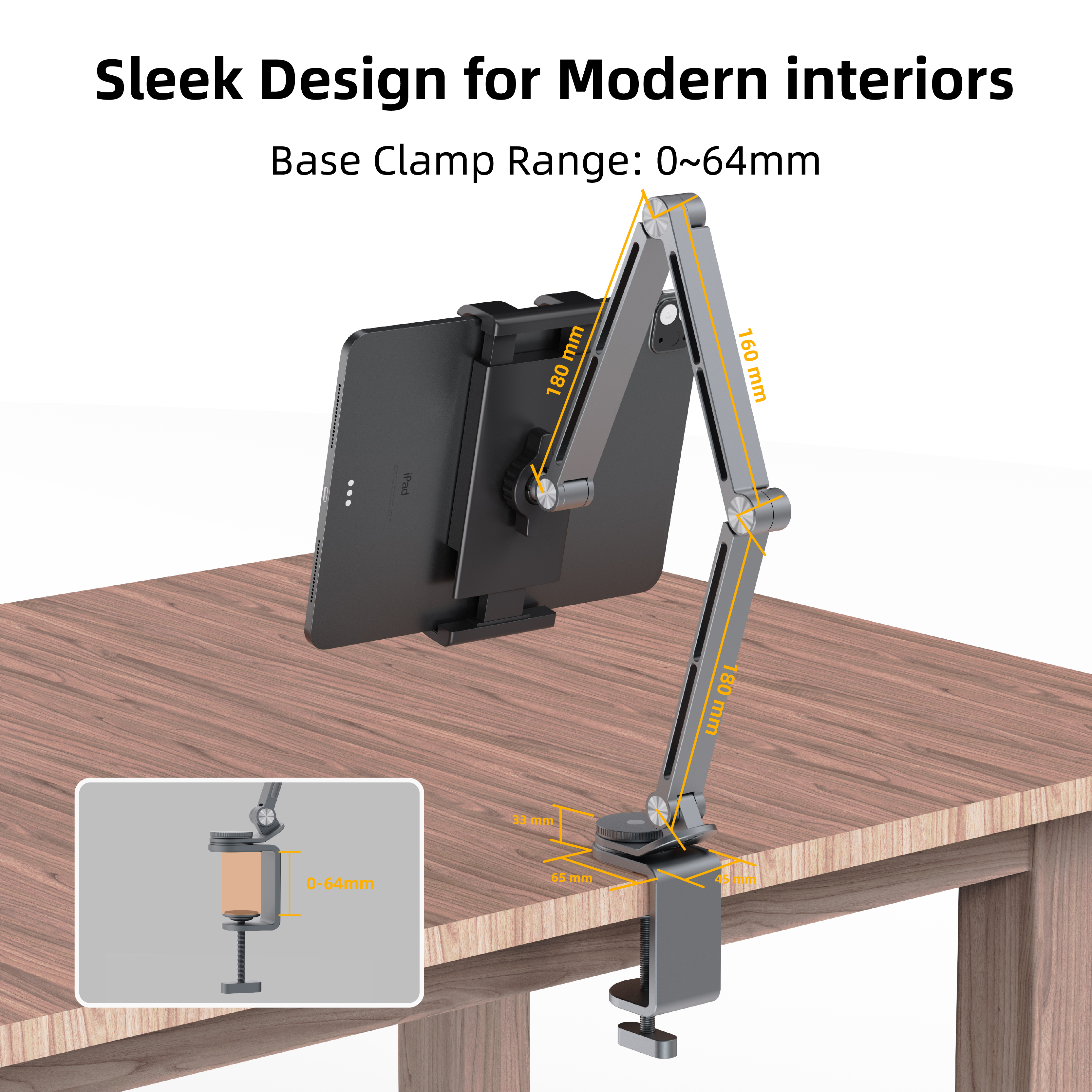 Kimdoole Tablet Desktop Cantil - Monitor Arm Clamp 리뷰 및 가격