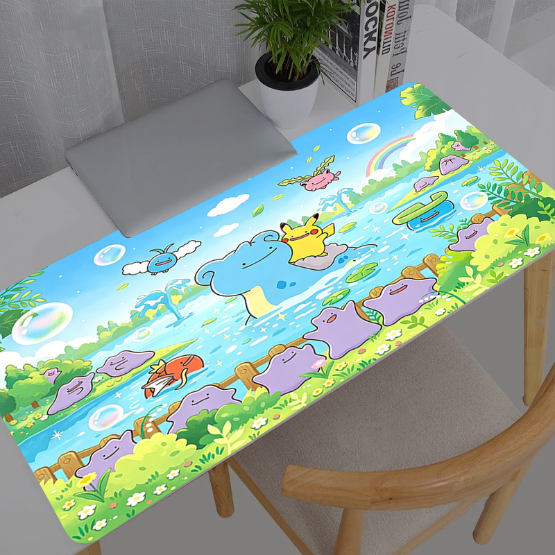 Mouse Pad Pokemon Pikachu Anim - Desk Setup Cozy 리뷰 및 가격