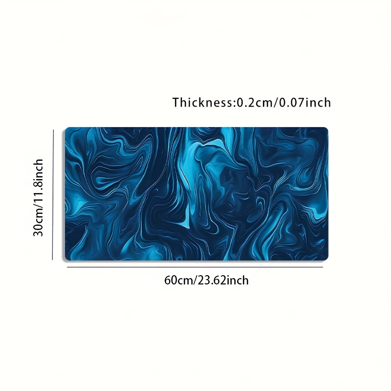 Deep Blue Fluid Gradient Extra - Desk Setup Blue 리뷰 및 가격