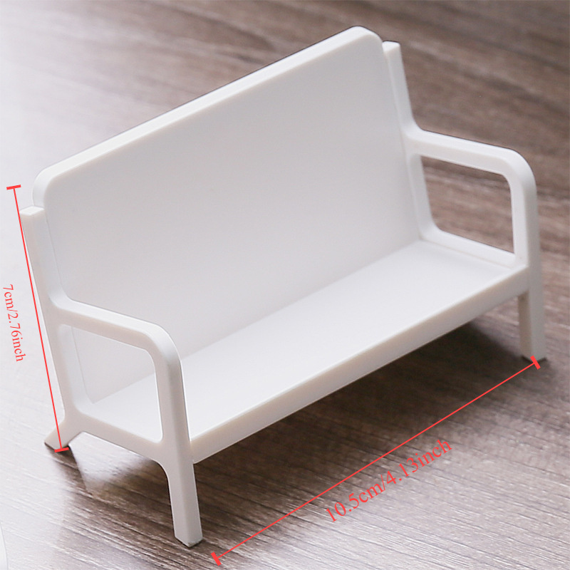 1pc Simple White Bench Style B - Desk Setup White 리뷰 및 가격