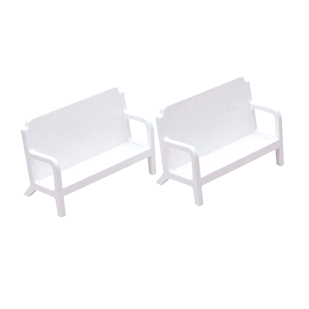 1pc Simple White Bench Style B - Desk Setup White 리뷰 및 가격
