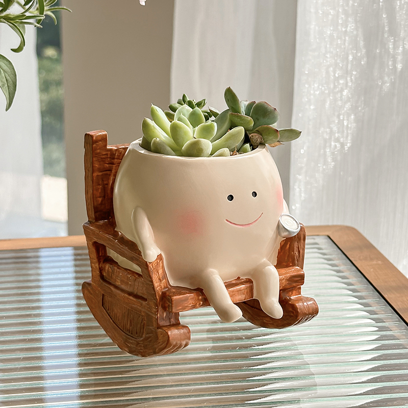 Stylish Cute Cartoon Ghost Res - Desk Setup Plant 리뷰 및 가격