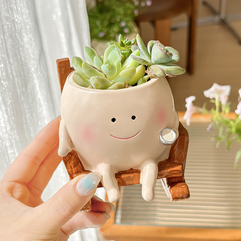 Stylish Cute Cartoon Ghost Res - Desk Setup Plant 리뷰 및 가격