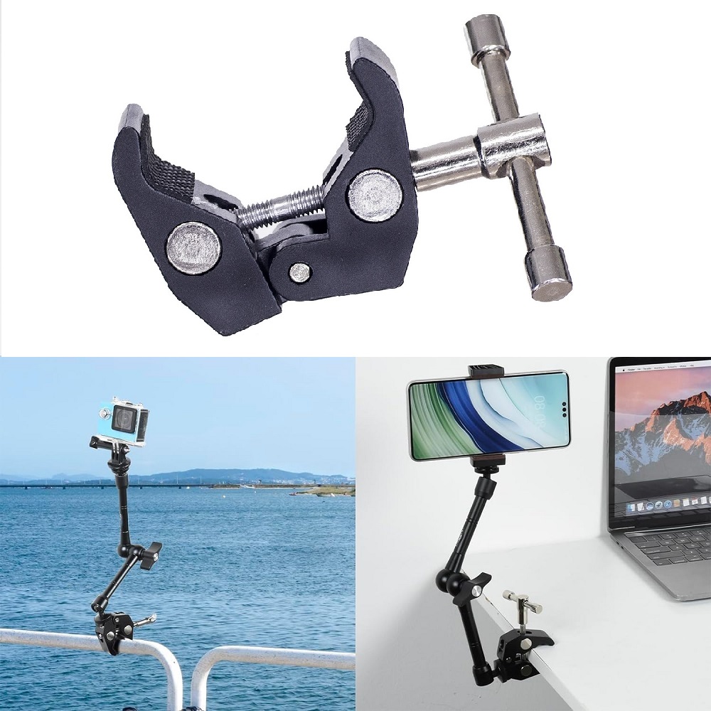 Large Arm Clip Ballhead Clamp  - Monitor Arm Clamp 리뷰 및 가격
