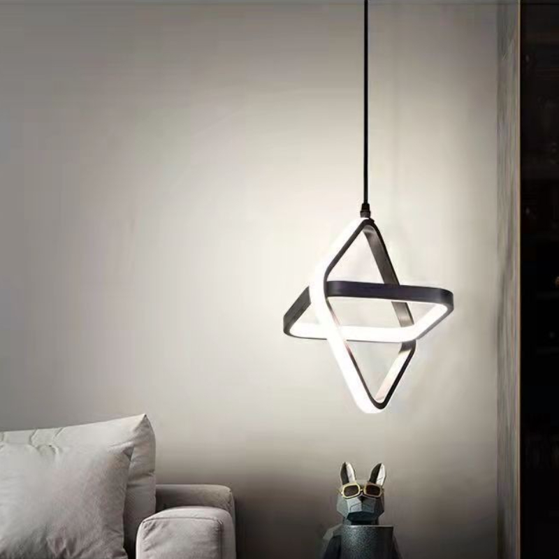 Modern LED Pendant Light Black - Desk Setup White 리뷰 및 가격