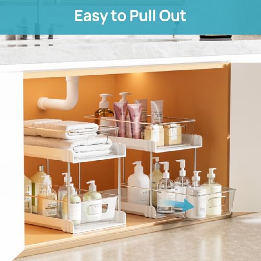 4 Pack Bathroom Organizer 2 Ti - Drawer Organizer Bamboo 리뷰 및 가격