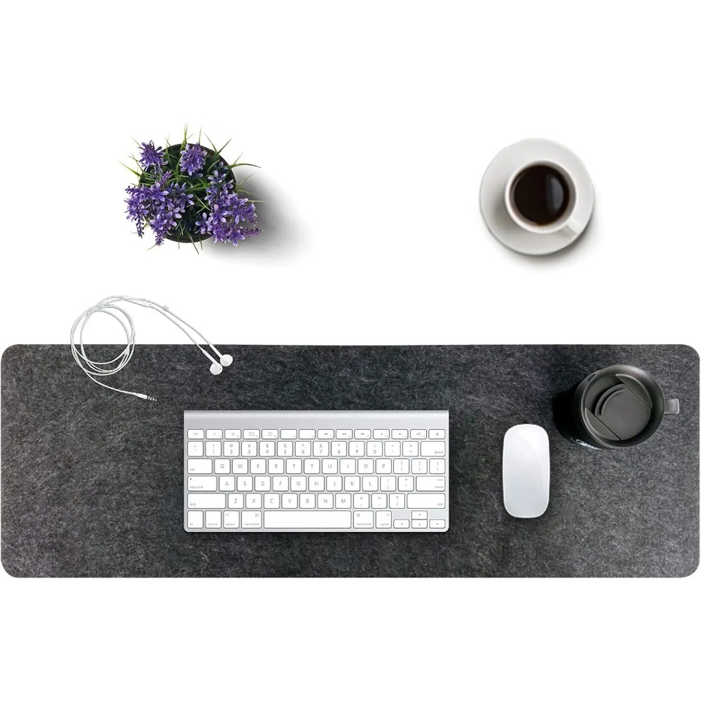 Felt Desk Mat Computer Mat for - Desk Setup Cozy 리뷰 및 가격