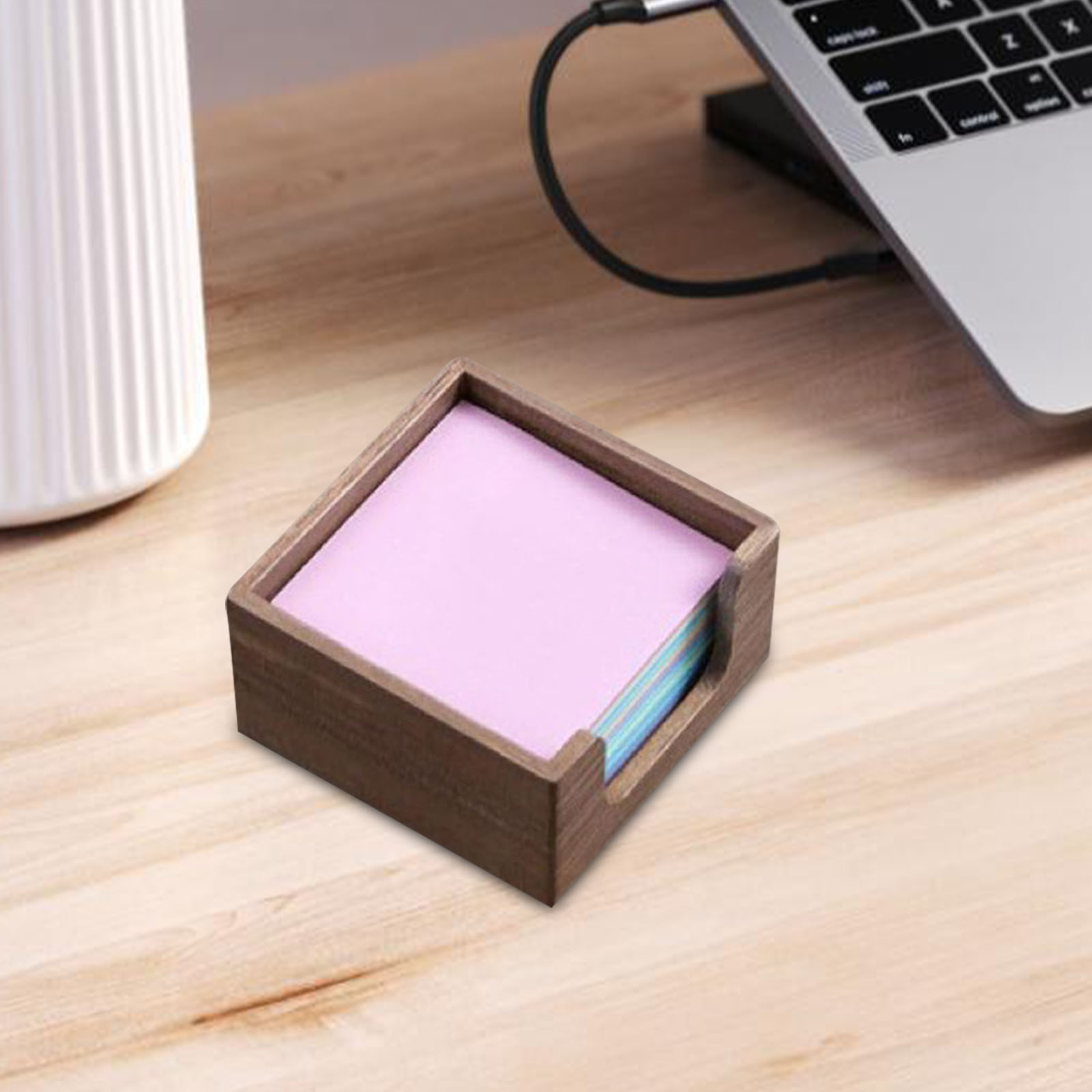 Acacia Wood Sticky Note Holder - Sticky Memo Holder 리뷰 및 가격