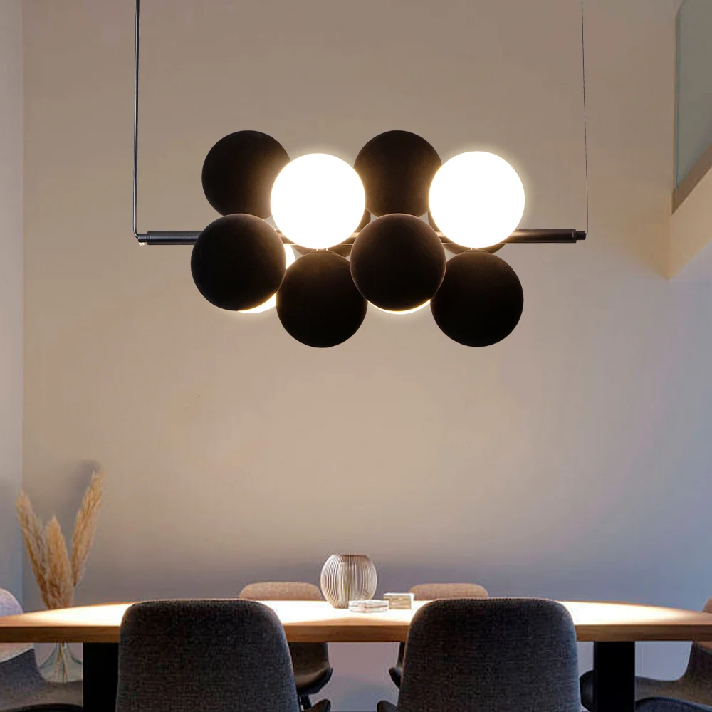 Post-modern Art LED Chandelier - Desk Setup White 리뷰 및 가격