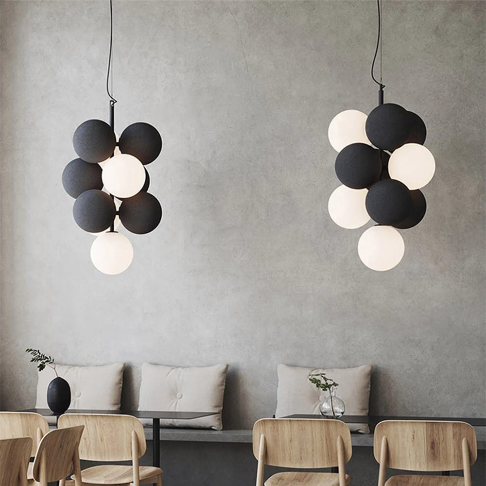 Post-modern Art LED Chandelier - Desk Setup White 리뷰 및 가격