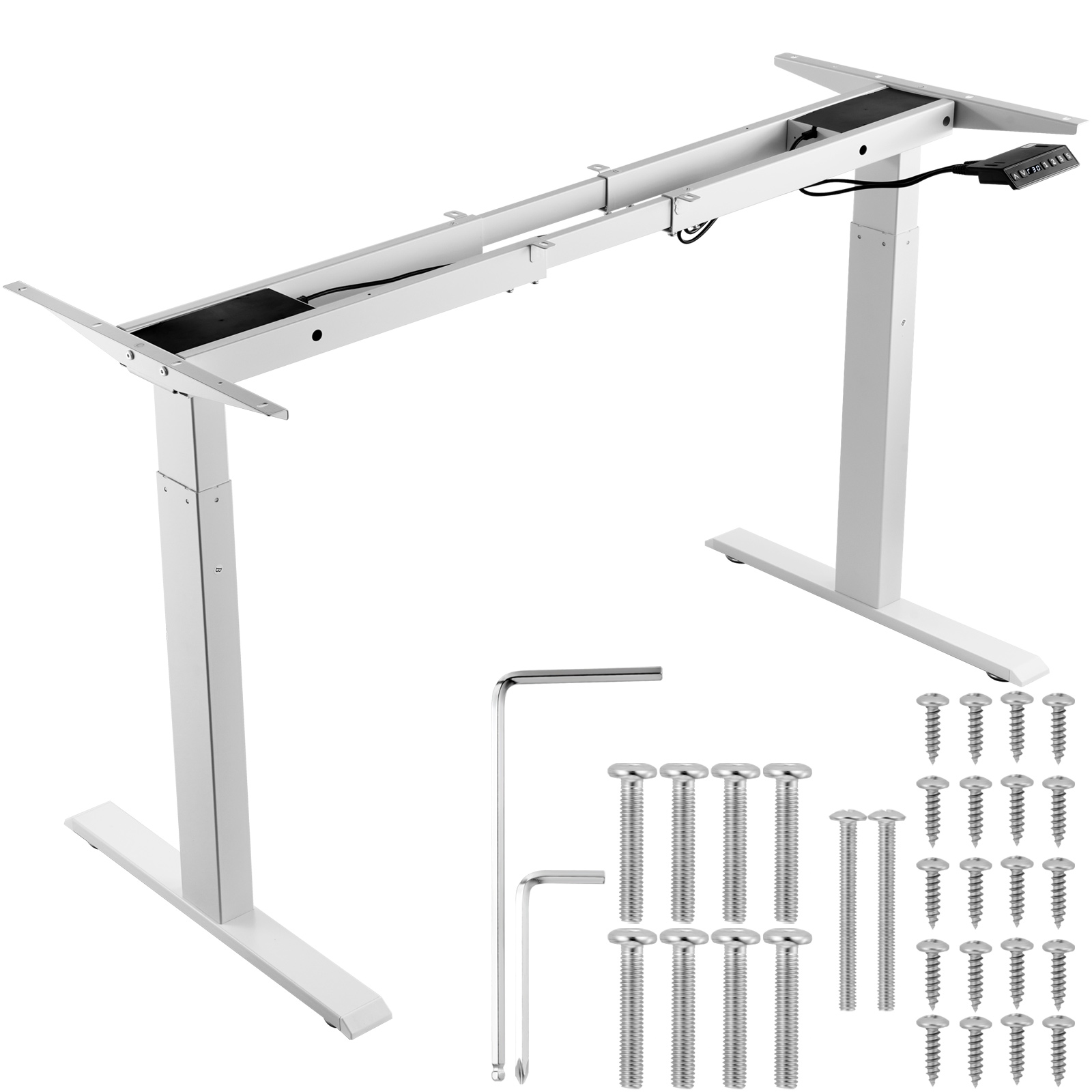 SucceBuy Standing Desk Frame   - Desk Setup White 리뷰 및 가격