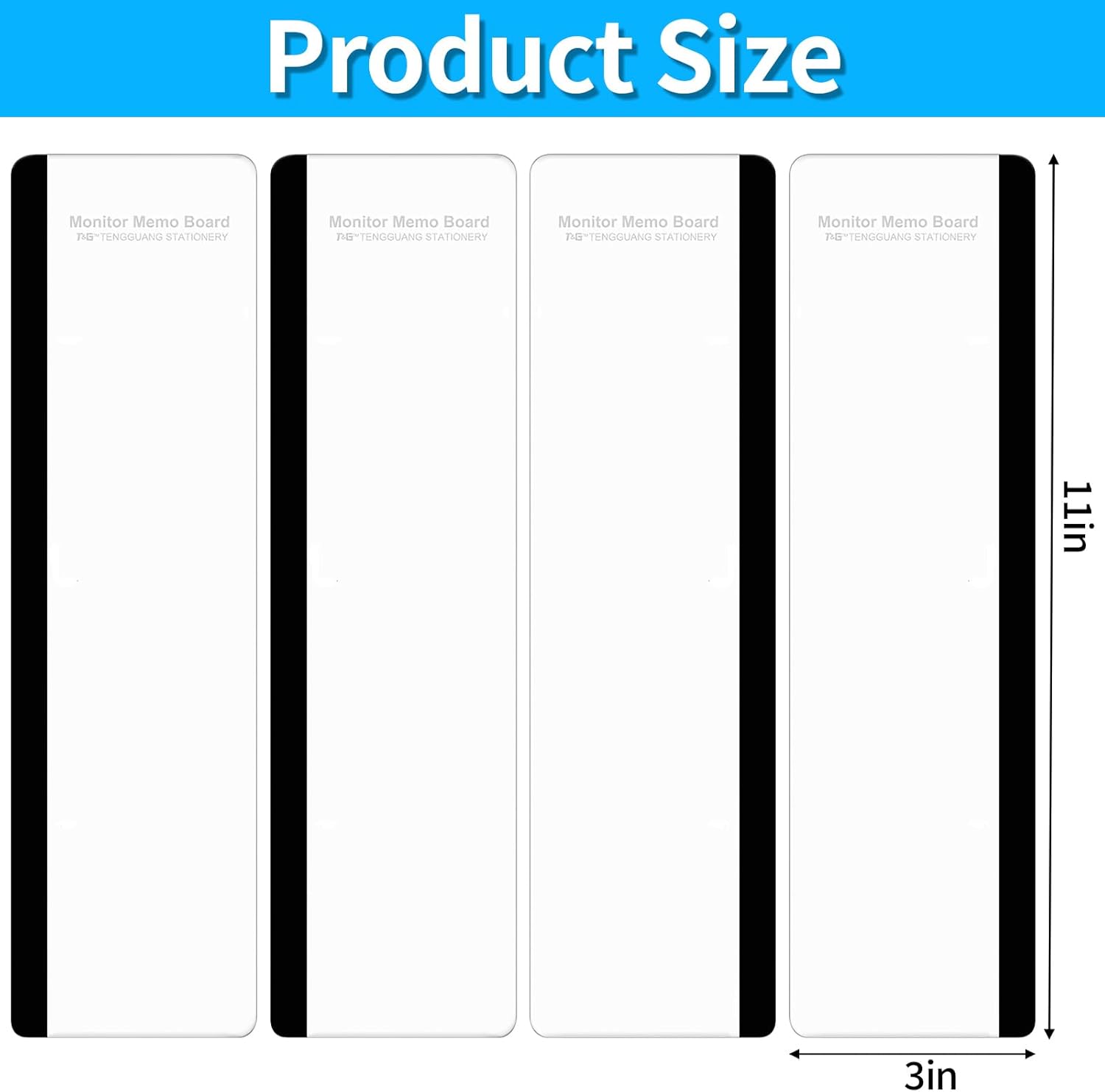 Acrylic Monitor Memo Board, 4  - Sticky Memo Holder 리뷰 및 가격