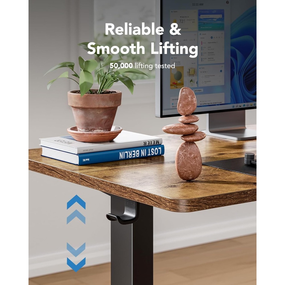HUANUO 63 x 28 Electric Standi - Desk Setup Headphone Stand 리뷰 및 가격