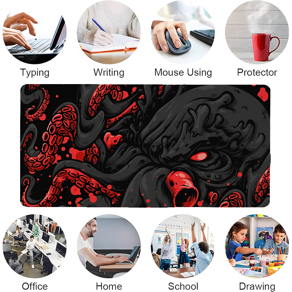 Octopus Monster Mousepad Large - Desk Setup Cozy 리뷰 및 가격