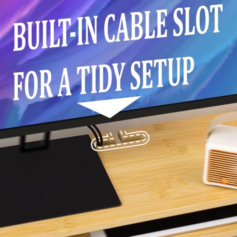 Monitor Stand with Drawer for  - Monitor Riser Wood 리뷰 및 가격
