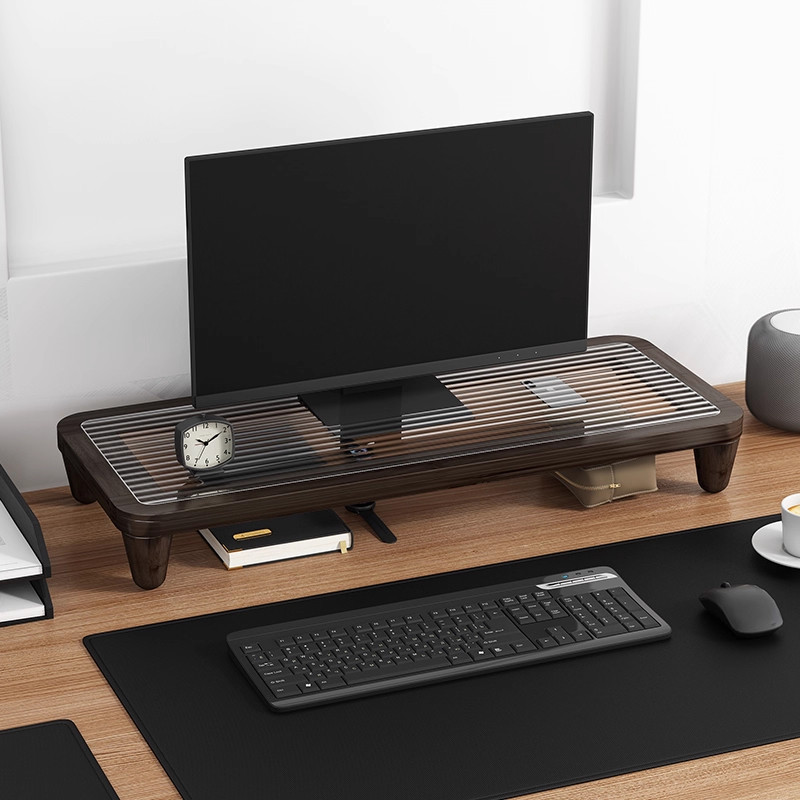 Desk Riser Monitor Stand with  - Monitor Riser Wood 리뷰 및 가격