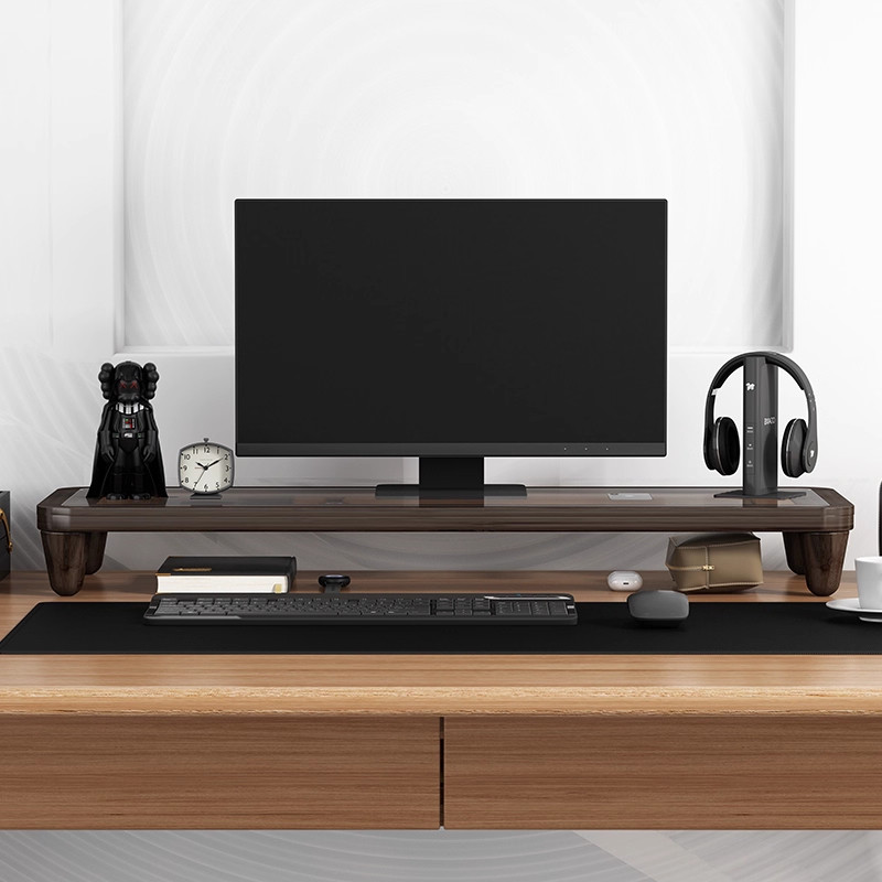 Desk Riser Monitor Stand with  - Monitor Riser Wood 리뷰 및 가격