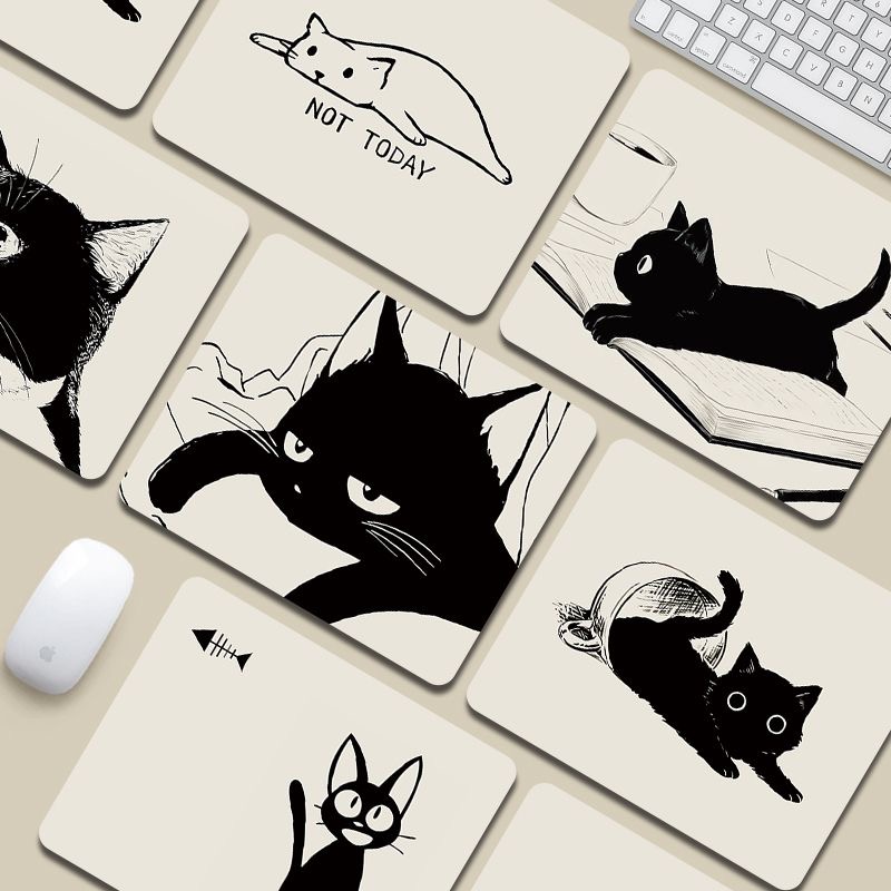 Mouse Mat Cat Mause Pad Cute C - Desk Setup Cozy 리뷰 및 가격