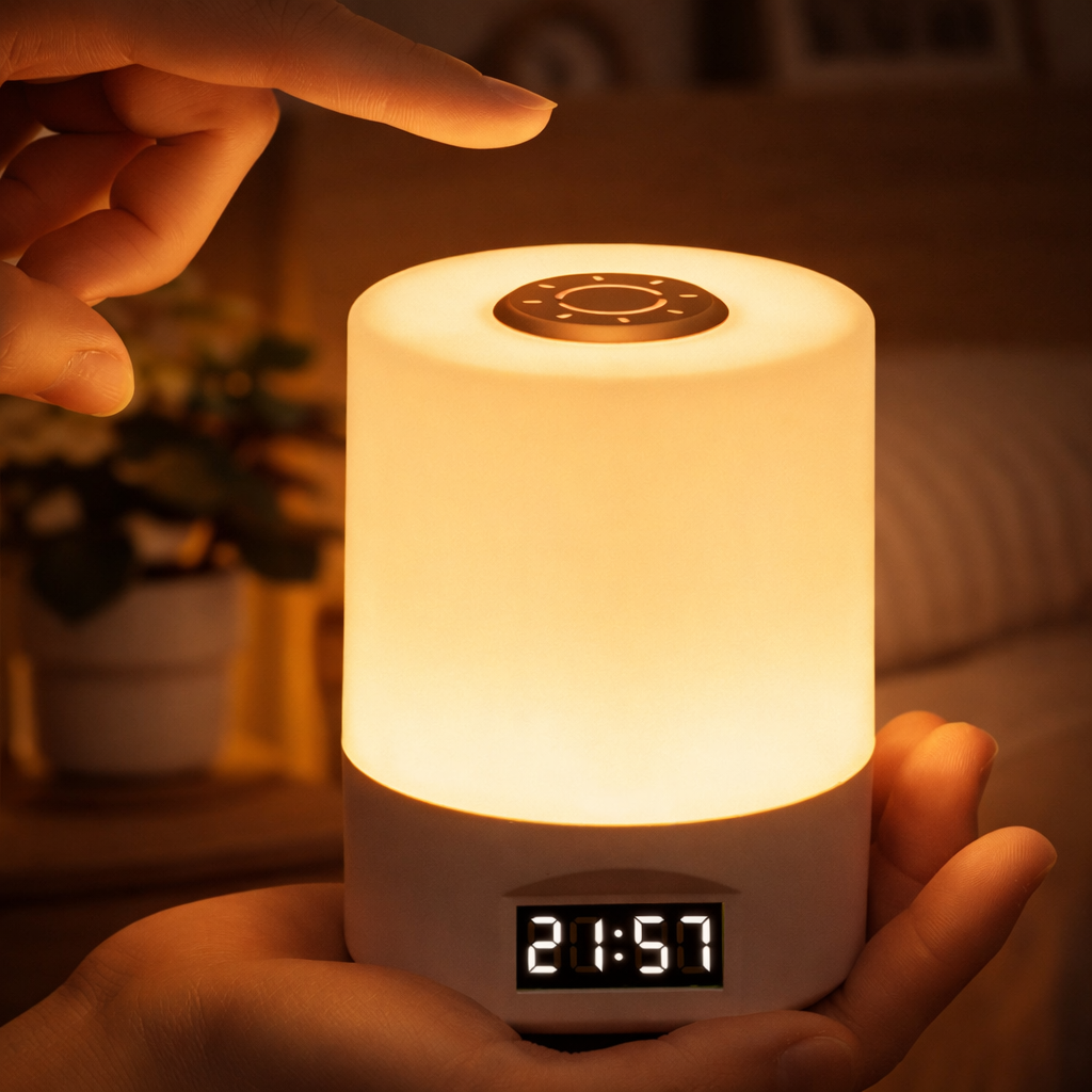 Touch Control Bedside Night Li - Desk Setup White 리뷰 및 가격