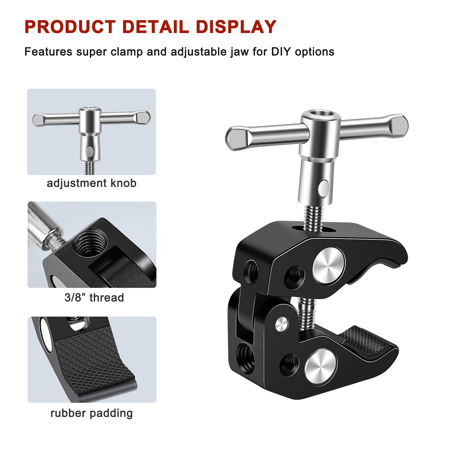 Lanxire Aluminum Crab Clip Sup - Monitor Arm Clamp 리뷰 및 가격