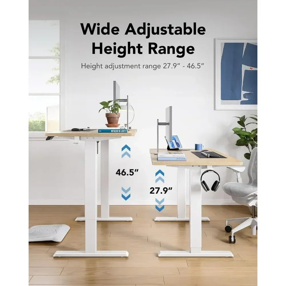 HUANUO 55 x 28 Electric Standi - Desk Setup Headphone Stand 리뷰 및 가격