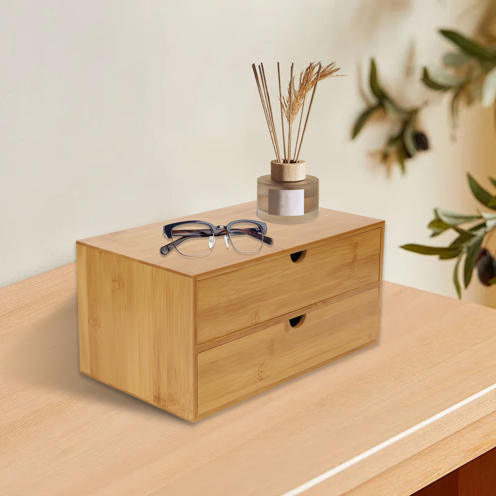 Bamboo Desk Organizer with Dra - Drawer Organizer Bamboo 리뷰 및 가격