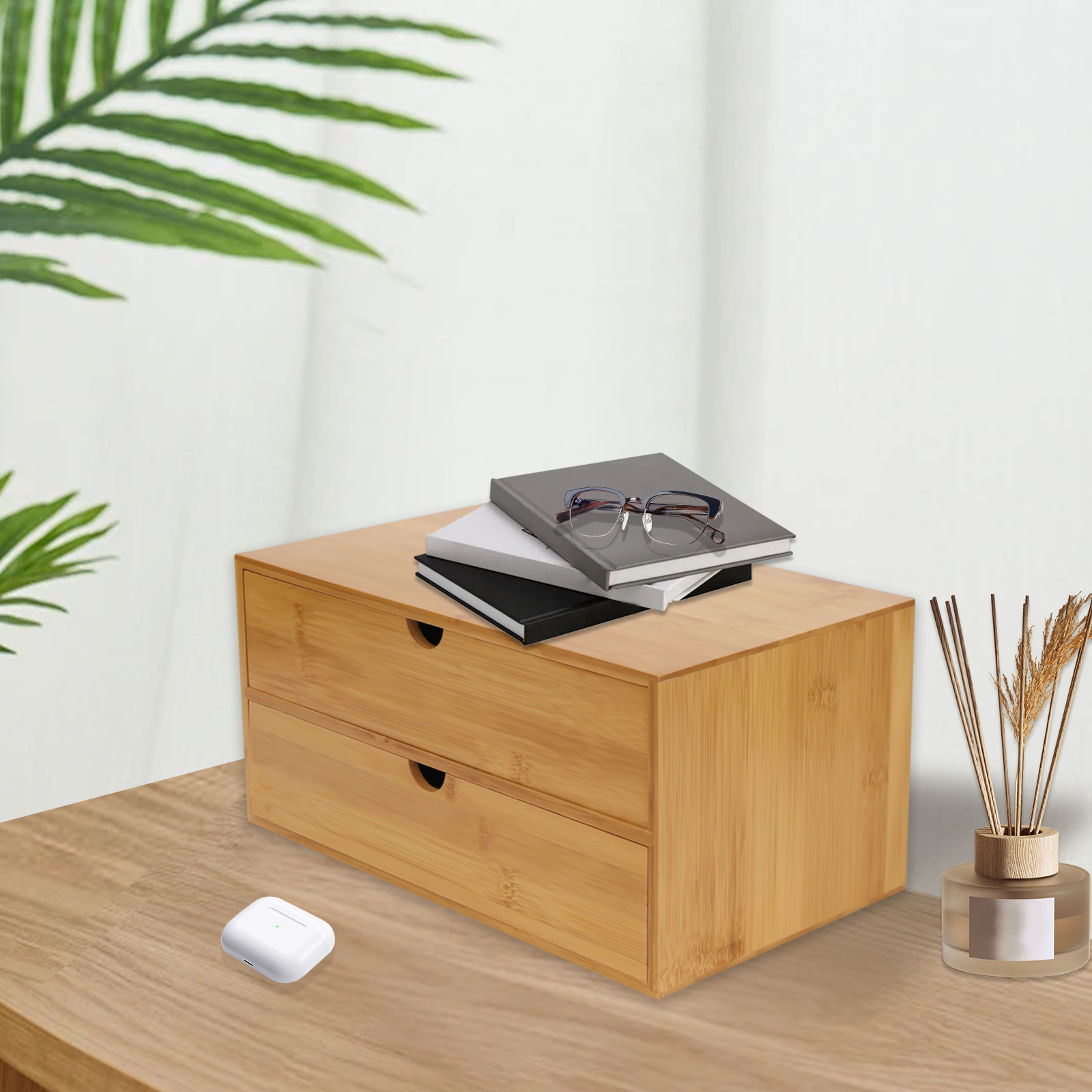 Bamboo Desk Organizer with Dra - Drawer Organizer Bamboo 리뷰 및 가격