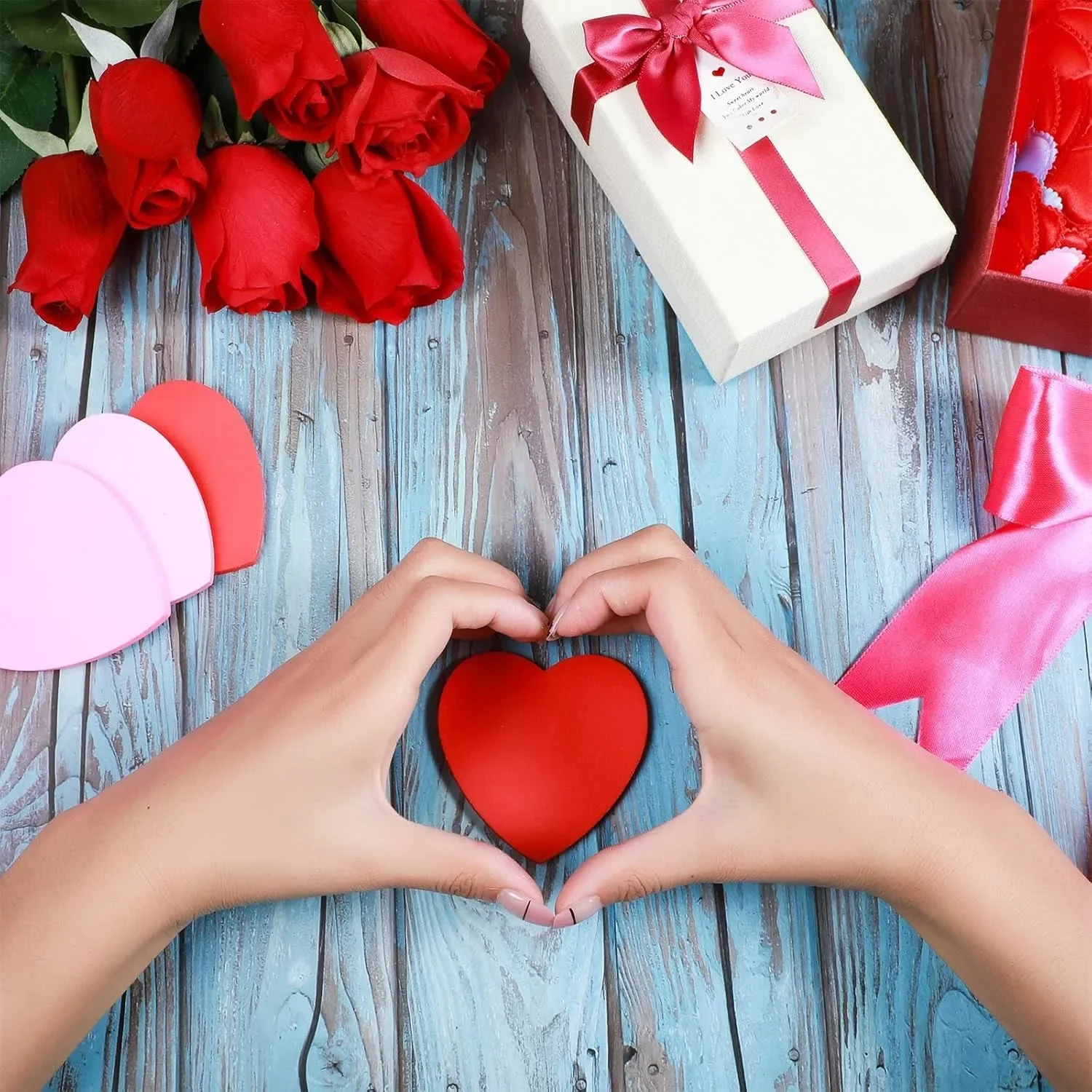 Heart Shaped Cute Sticky Notes - Sticky Memo Holder 리뷰 및 가격